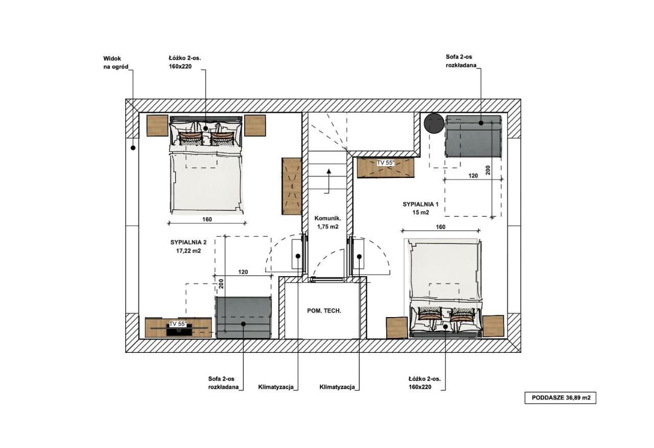 Odnova - Holiday Home With Spa Bobolin Exterior photo